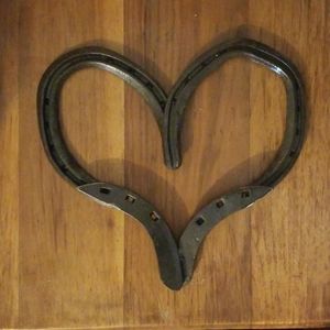 Horse shoe heart